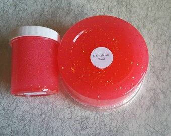 Cherry Bomb Glitter Slime (Black Cherry Scented)