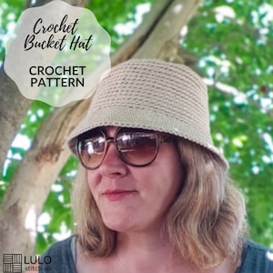 Crochet Bucket Hat Pattern, Crochet Hat Pattern, Bucket Hat Crochet, Summer Hat Crochet, Beginner-Friendly Crochet Hat, Beginner Crochet Hat