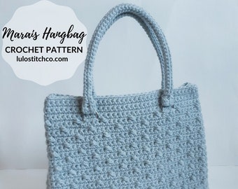 Bobble Handbag - CROCHET PATTERN