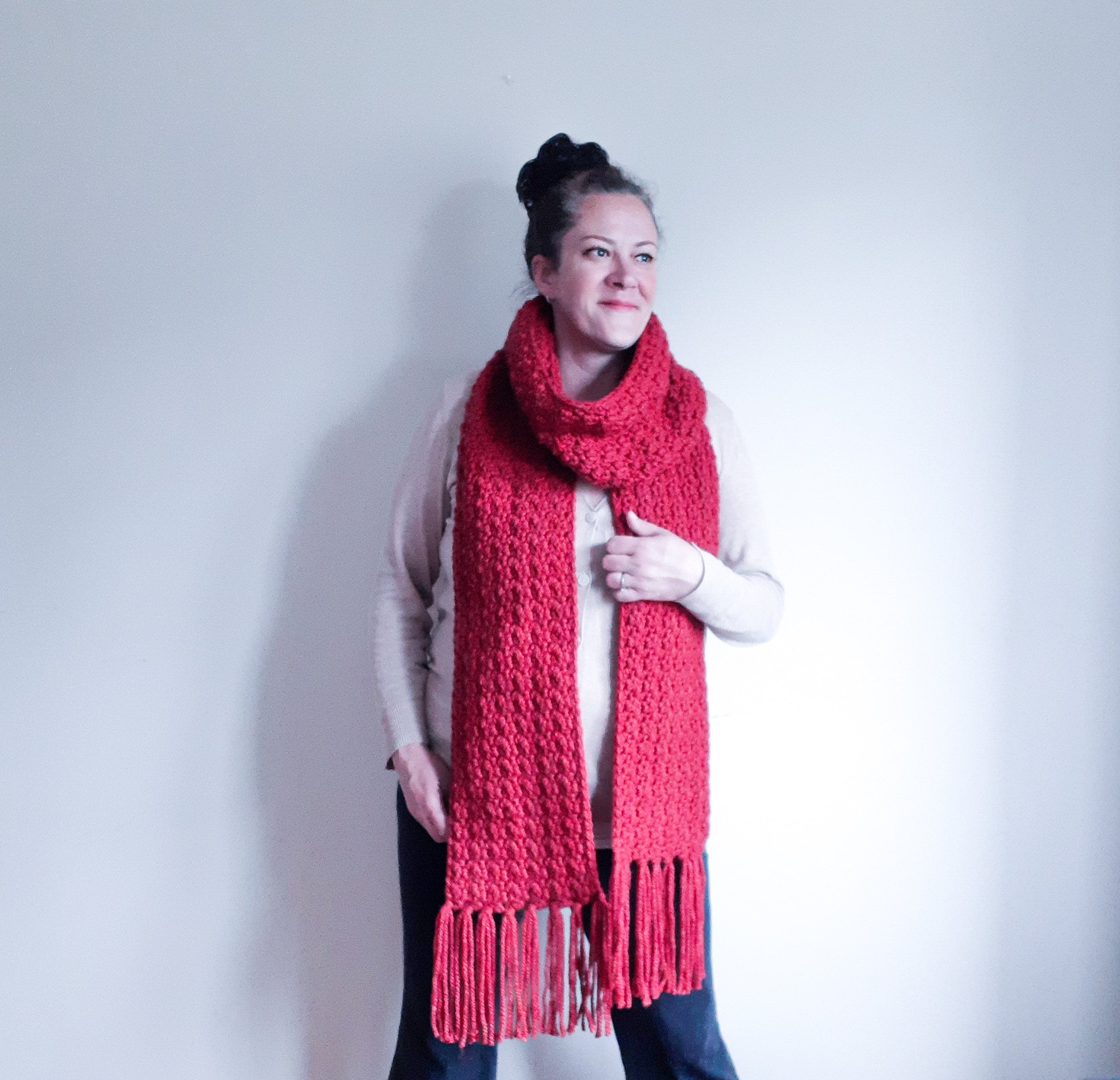 Chunky Crochet Super Scarf Pattern: Easy Jessen Scarf (digital Download ...