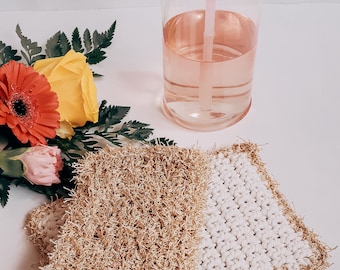 Scrubby Wash Cloth - Double-Sided - CROCHET PATTERN