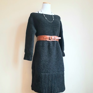 Crochet Sweater Dress Pattern - Dress Crochet Pattern