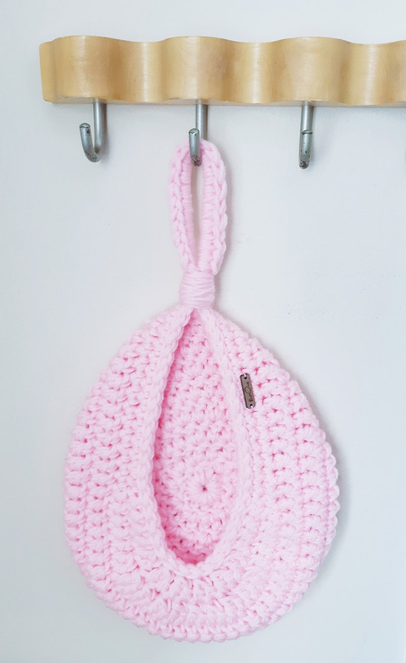 Hanging Basket Teardrop Cocoon Crochet Pattern Etsy
