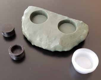 Magnetic Gecko Feeding Ledge - .5oz Deli Cup