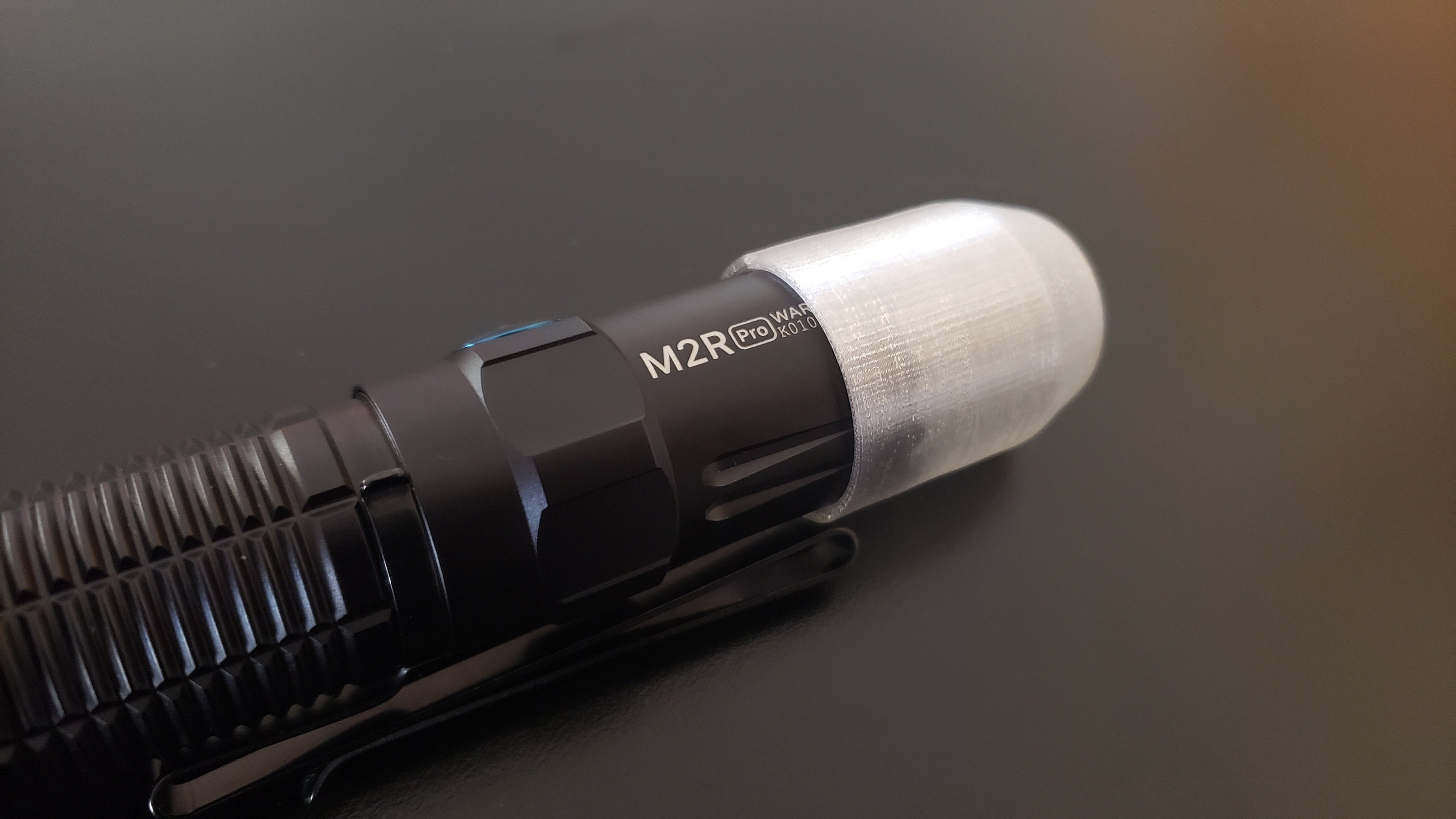olight accessories for m2r flashlight Olight M2R Pro Warrior Diffuser - Magnet Killer - Short Circuit Protection  - Lens Protection - Tail Cover(edc / SMALL)