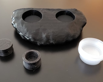 Magnetic Gecko Feeding Ledge - .5oz Deli Cup