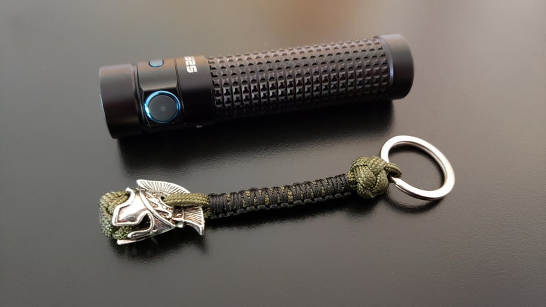 Spartan Paracord Lanyard with Keyring