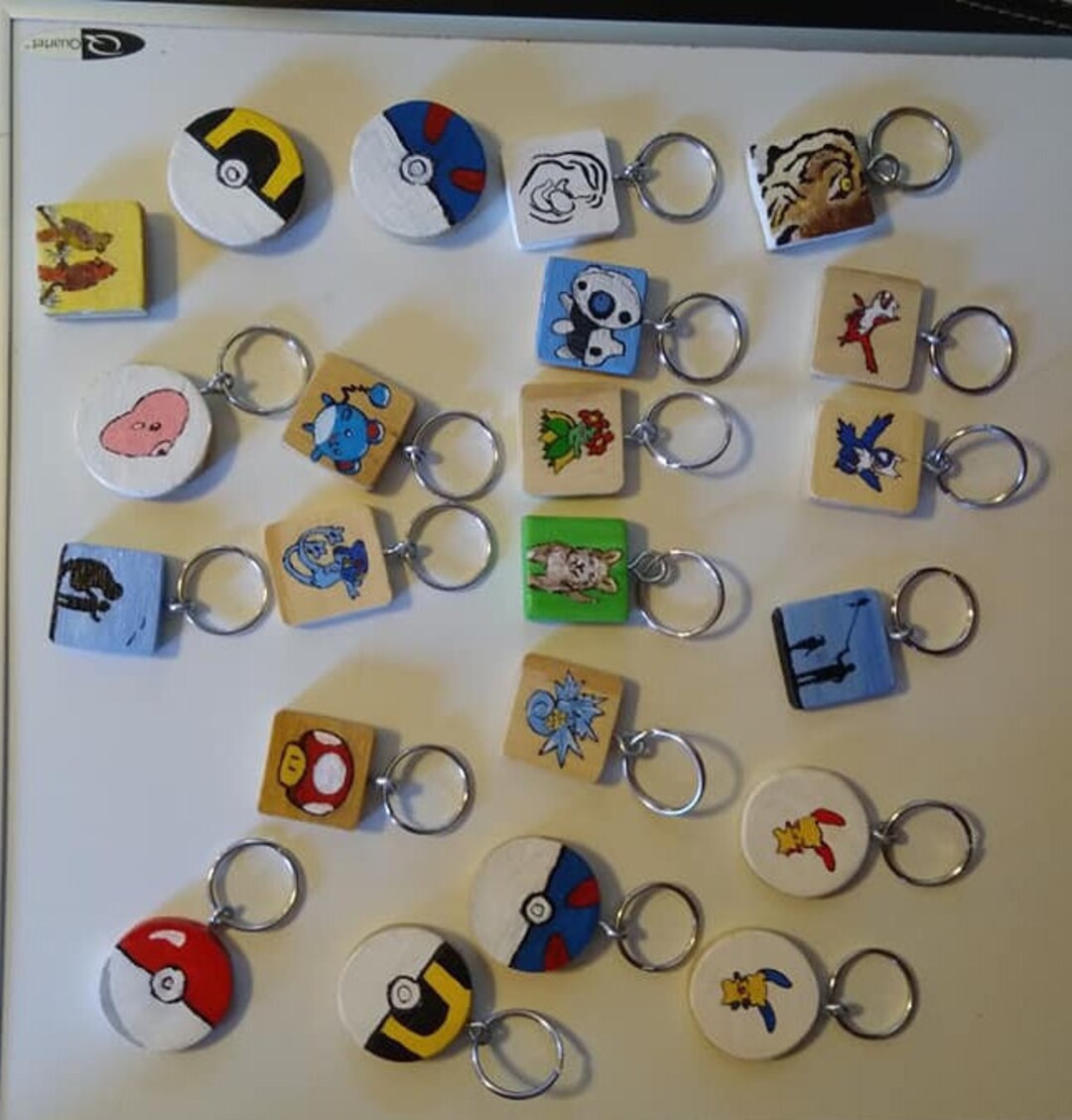 Keychains Ref Magnets Custom Key Chains/magnets. Product May Have Slight Differences Due to ...