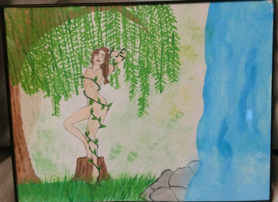 Tree Nymph By The River Etsy