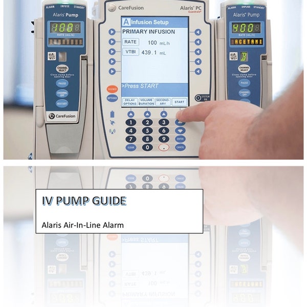 IV Pump Guide - Alaris Air-In-Line