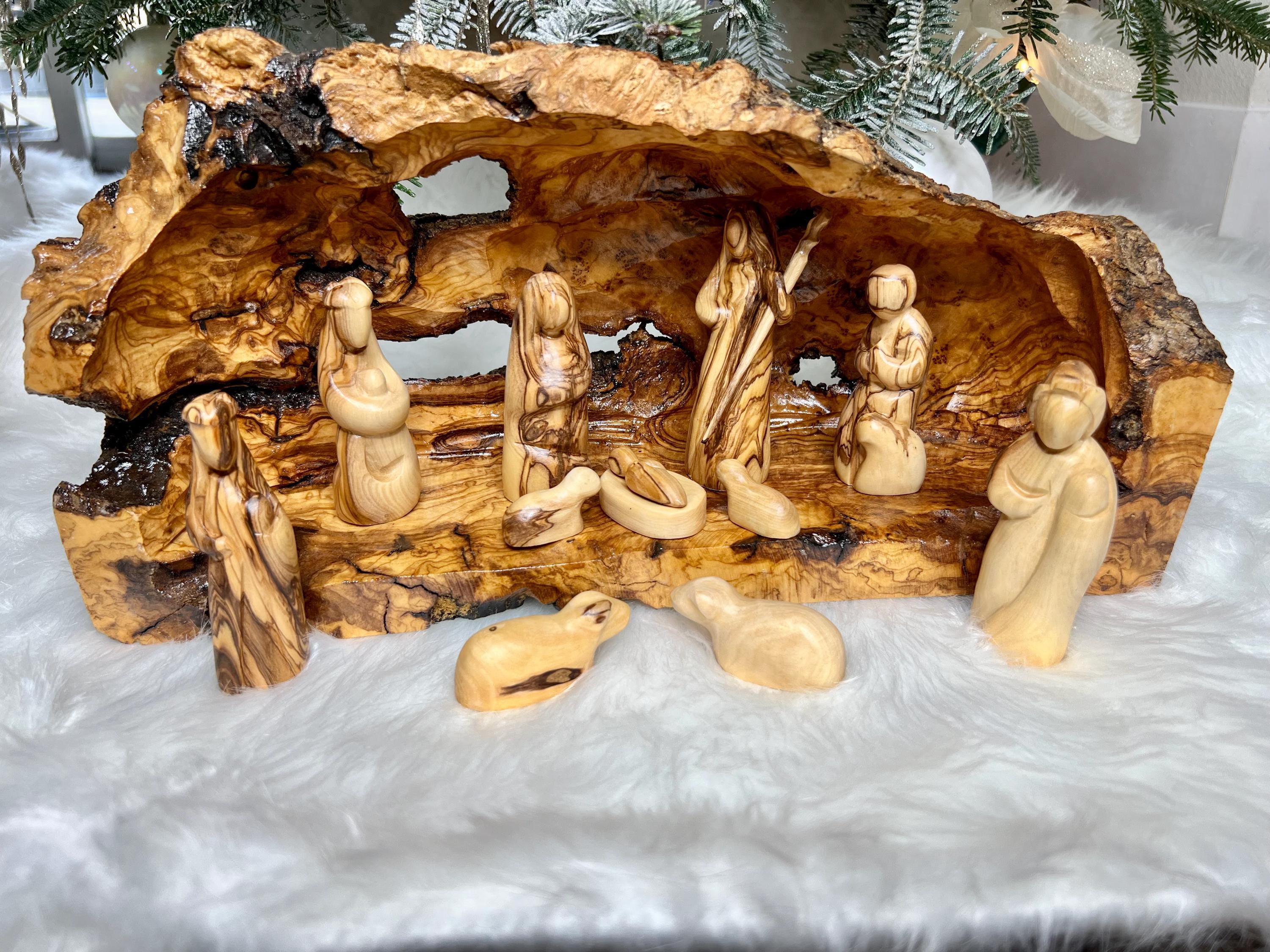 Presepe di Natale in vetro di Goebel