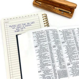 Olive wood Pen and Box from the Holy Land , Fathers Day Gift for Him, Office Gift ,  Graduation Gift Ideas , Wooden Pen Box