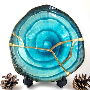 Kintsugi - Blue Bronze ( Large )