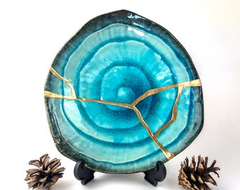 Kintsugi - Blue Bronze ( Large )
