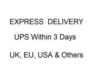 Express delivery within 3 -10 Days - UK, EU, USA & Other