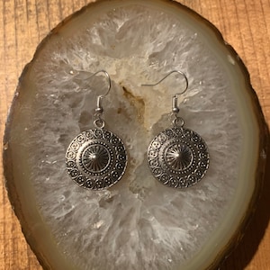 Circle Mandala Style Earrings