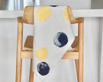 Strofinaccio in lino - ‘Oro Oceano’