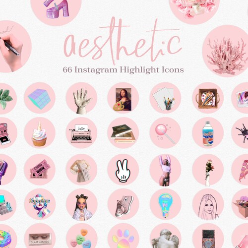 Instagram Highlights Aesthetic Instagram Icons Etsy