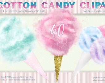 Cotton Candy Printable | Etsy