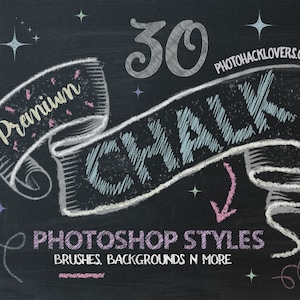 PHOTOSHOP BRUSHES, CHALK, brush, chalk brushes, photoshop,  chalk style, chalkboard, photoshop effects, chalk background, chalk lettering