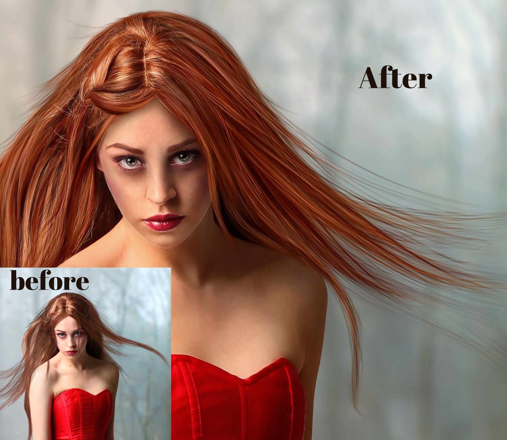 HAIR BRUSHES Premium Hair Painting Brushes 500 Etsy