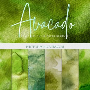 Watercolor Green backgrounds- organic green Easter digital paper- Green botanical print Olive Watercolor wash-lime cream paper