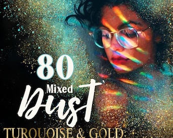 80 ROSE GOLD GLITTER dust overlays- dust blowing glitter overlays, Wedding Overlays, Photo Overlays- Glitter Dust- Pixie Dust- Fairy Dust