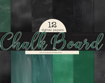 CHALKBOARD BACKGROUND-Chalkboard Digital Paper,Chalkboard Backdrop,Printable Background,Chalkboard Scrapbook Paper,Chalkboard Background,