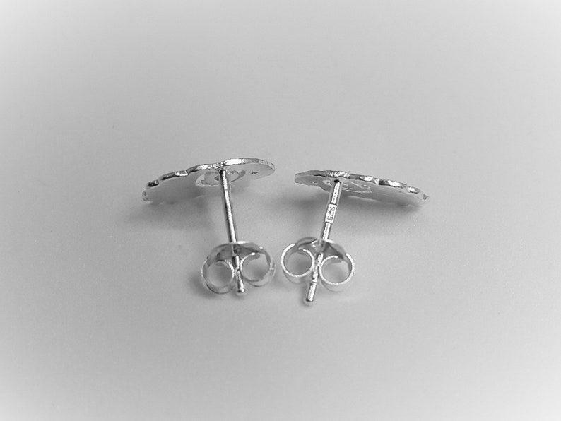 Birthday Gift for Her Silver Sheep Light Earrings Gorgeous Gift Elegant Jewelry Cute Studs