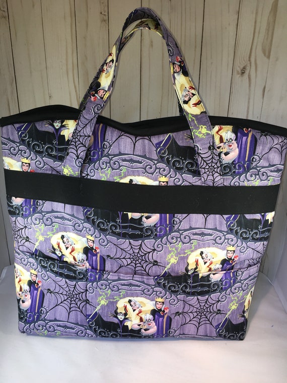 disney villains tote bag