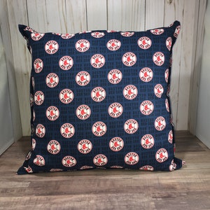 Boston Redsox pillow, man cave, man town, sports pillow, kids room,dorm room, play room,travel pillow, Baseball pillow