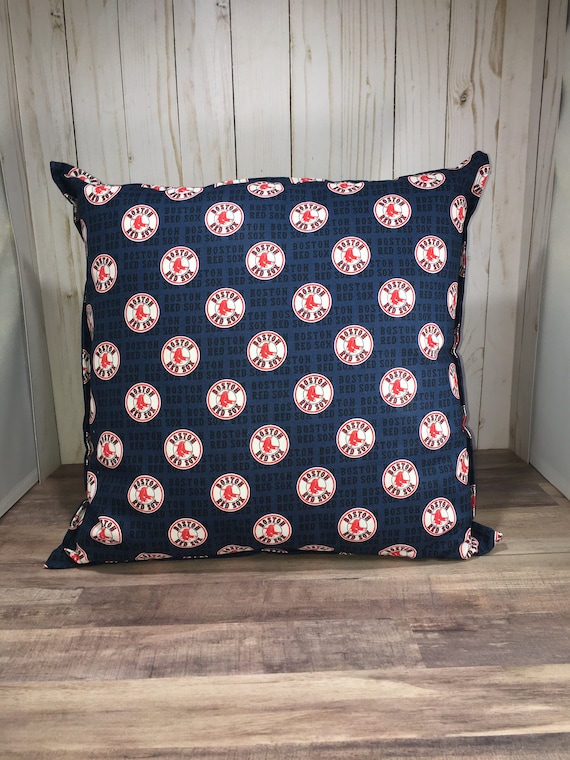 Boston Redsox Pillow Man Cave Man Town Sports Pillow Kids Etsy