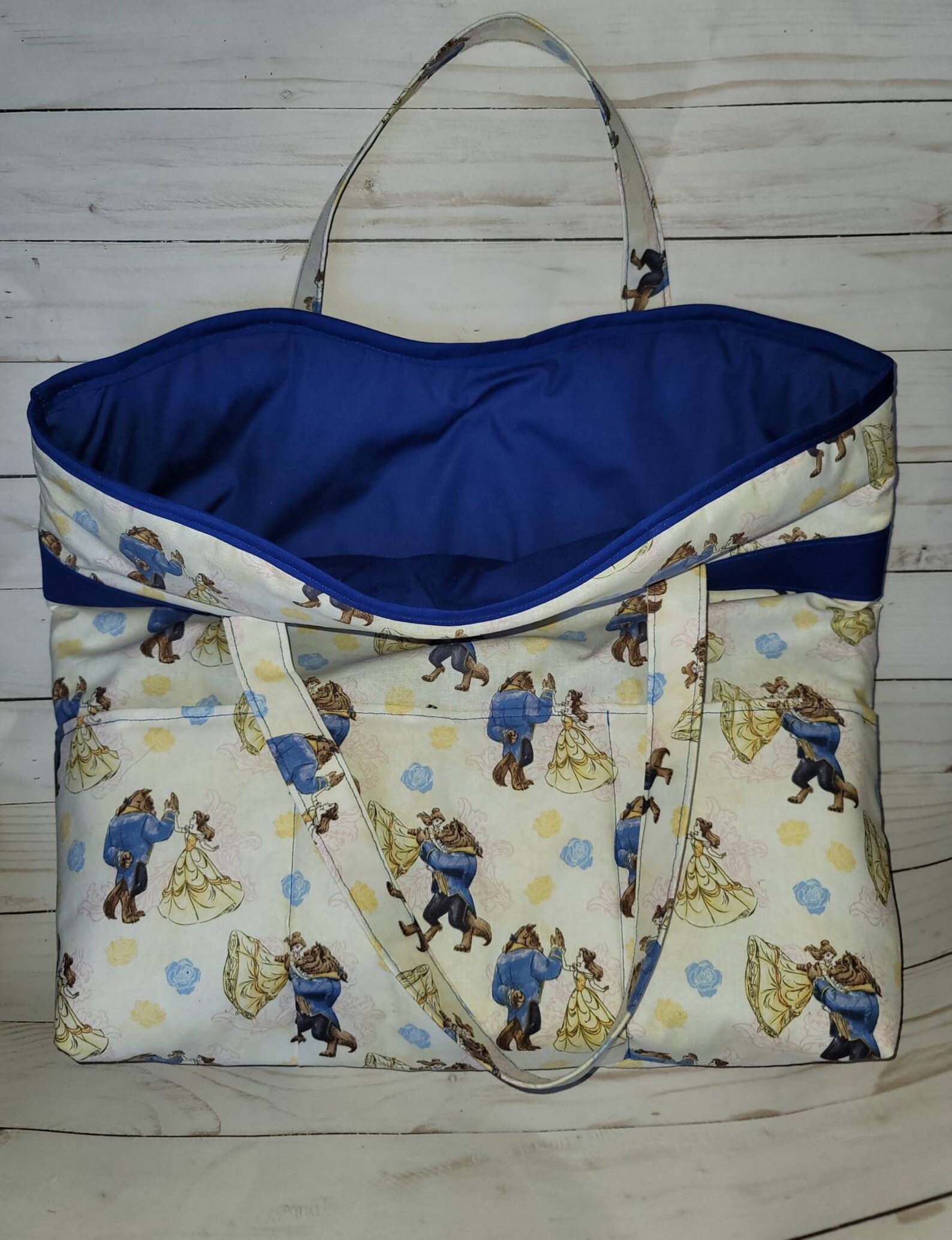 Beauty and the Beast Disney Tote Bag Diaper Bag Weekend Etsy