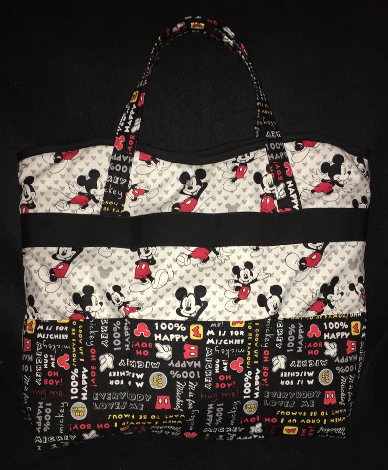 mickey mouse tote purse