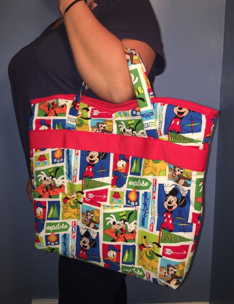 Disney Villains Totedisney Tote Bag Diaper Bag Weekend Bag Etsy