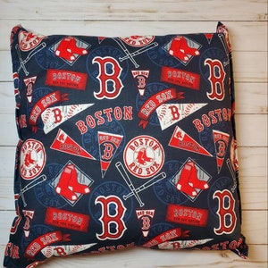 Boston Redsox pillow, sports pillow, man cave, man town, baseball pillow, travel pillow, kids room, play room, accent pillow, throw pillow