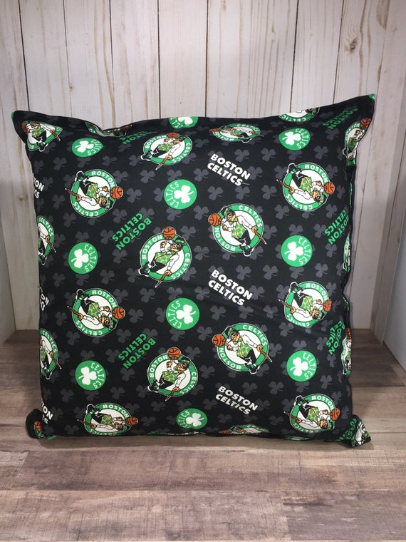 Boston Celtics Pillow Sports Pillow Man Cave Man Town Etsy