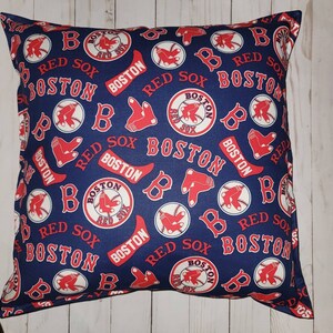 Boston Redsox pillow, sports pillow, man cave, man town, baseball pillow, travel pillow, kids room, play room, accent pillow, throw pillow