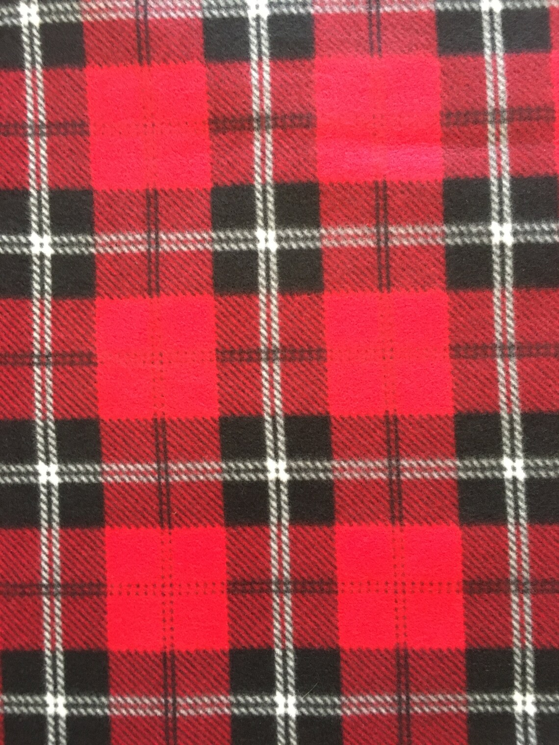 Rot karierte Stoffdecke Fleece Decke Erwachsene Urlaub | Etsy