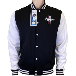 Veste de baseball universitaire Ford Mustang Classic Tribar
