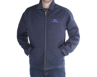 Ford Classic Oval Homme Heavy Twill Work Jacket doublé