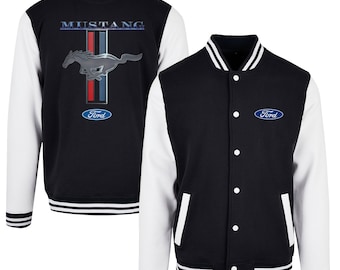 Ford mustang Classic Tribar Varsity Baseballjacke