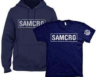 Sons of Anarchy Samcro Men's Hoodie/T Shirt Gift Pack