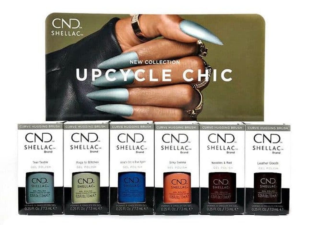 CND Shellac Upcycle Chic Autumn 2023 6 X 7.3ml 