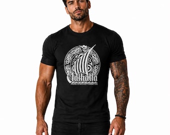 Viking Valhalla-T-shirt heren Germaanse Noorse mythologie