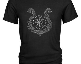Vikings Drakkar Helm of Awe Men's Cotton T-Shirt