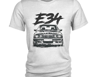 Grunge E34 M5 5-serie Old School heren-T-shirt