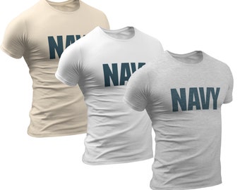 Navy PHYS-Ed Training T-Shirt 3 Pack