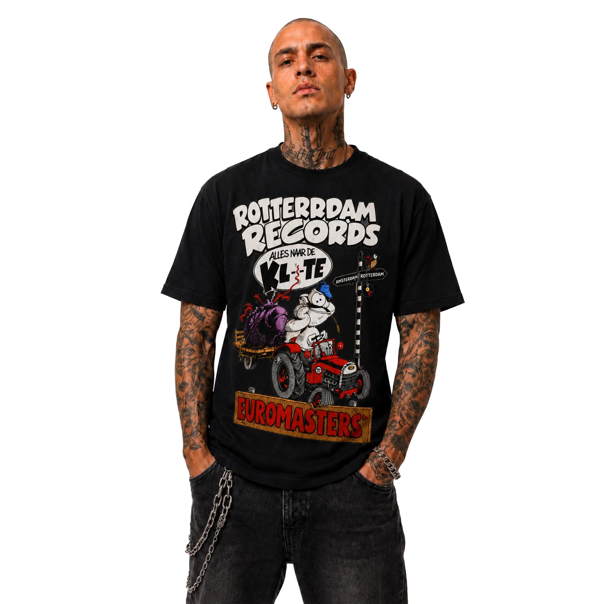 Euromasters Rotterdam Records T-shirt | 90s Gabber Techno