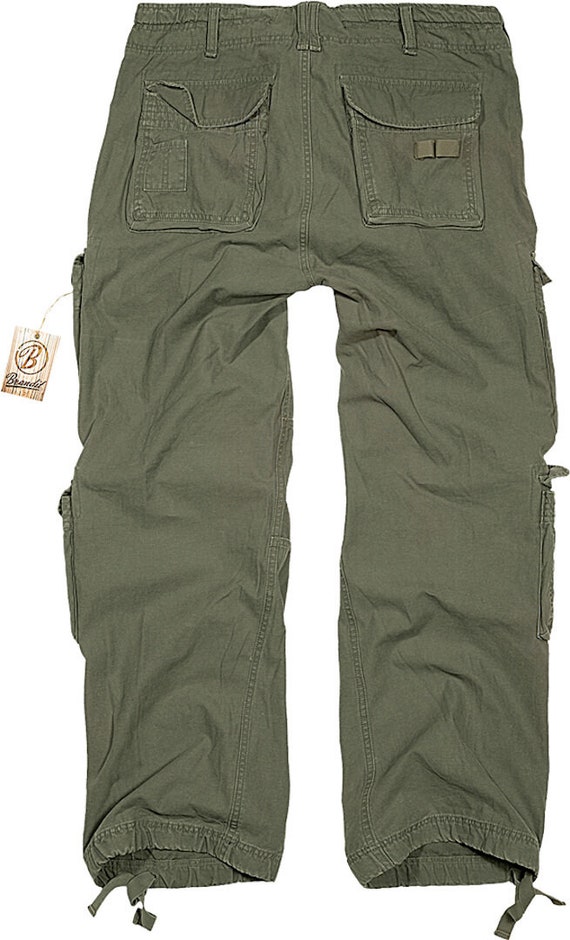 Vintage Style Military Pure Men's Cargo Pants Olive - Etsy